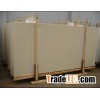 beige crystallized glass panel