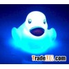 LED flashing rubber duck bath light