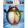 15"h Bear Garbage Bin