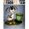 Cute Dog W/pot