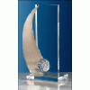 crystal golf trophies