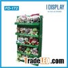 Eco-friendly Cardboard Material Custom Print Toy Display Cabinet For Retail
