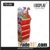 POP Customized Made Supermarket Cardboard Display Shelf
