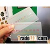 clear plastic card
