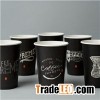 Customizable 8oz 10oz 12oz 16oz 20oz 22oz Disposable Hot Drink Coffee Milk Paper Cups Can Print Logo