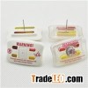 Oval Ink Pin Tag