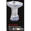 pedestal basin