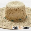 Colorful Straw Hat, Handmade