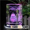 3d Laser Birthday Gift Crystal Cubes