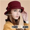 Womans 100% Australian wool felted winter hat FW045006