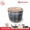 CM Rated Cat5e CCA UTP Outdoor LAN Cable, Black