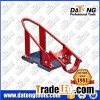 Motorcycle ATV Wheel Chock Cradle Bike Stand Lift Mount 1500LBS