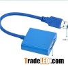 USB 3.0 to Vga Converter cable (support 2.0)