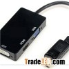 3 in 1 DP to HDMI+VGA+DVI converter cable