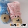 Plush Novelty Animals Head Boots For Women
