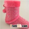 Winter New Warm Fashion Soft Cashmere Women Snow Boot