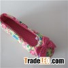 Classic Fashion Flowers Dance Shoes