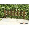 wooden garden fence, stockade