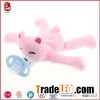 Cute Pink Bear With Pacifier