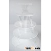 acrylic round cake display