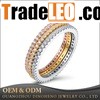 Latest designs 925 sterling silver plated Gold Finger Ring