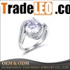 Anniversary 925 Sterling Silver Jewelry New Round Cut Ring