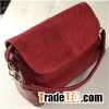 Suede Leather Handbag