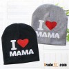 Pure color knit Crochet Winter Baby Hat