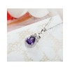 S925  Platinum Plated  Spinel Pendant