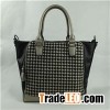 Woven Pu Handbag