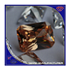 cubic zircon, glass stone, corundum, spinel,sapphire