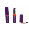 Square Beauty Girl Purple Lipstick Container