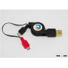 retractable USB cable