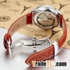 Fashion automatic genuine leather watch