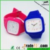 Cheap promotional custom logo silicone watch