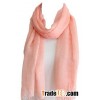 Fashion solid plane scarf with lurex