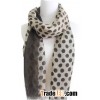 Dots printing scarf-006