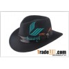 Wool felt mans wholesale black cowboy hats