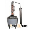 Premium Electric Heating Element 200L Copper Reflux Column Distillery Equipment