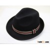 Fashionable mans wool felt fedora hats