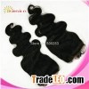 Free Shipping Indian Remy Hair Lace Closure 3.5*4 Body Wave Wholesale Price Hair 1B Color For Black 