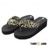 2014 new style cloth strap EVA sole women High heel slippers