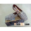 TOMS Classics Linen Print Canvas Shoes