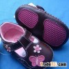 SXG003 children shoes purple baby shoes kid shoes Genuine le