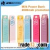 Trending High Quality Factory Price Creative Milk Style Power Bank