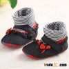 red baby shoes baby prewalker shoes soft-soled shoes