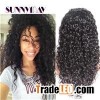 Sunnymay Hair 7A+ Grade Human Hair Stock Glueless Cap Full Lace Wigs/Lace Front Wig Indian Remy Hair