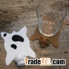 silicone cup coaster