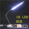 Table Lamp With 4 Ports USB HUB (BC611)