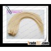 Human hair weaving
